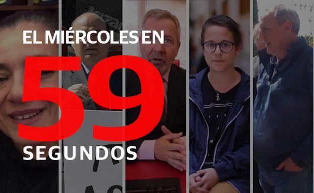 Las noticias de este miércoles en 59 segundos