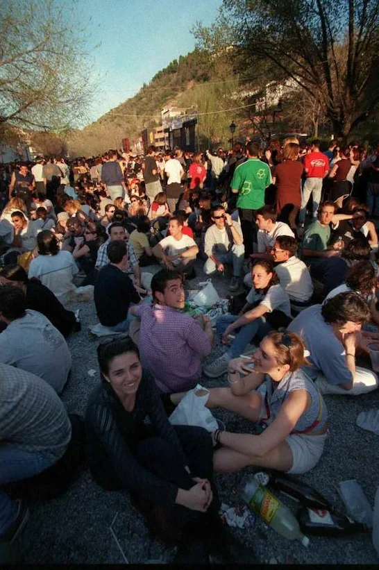 La fiesta de la primavera en Granada de 1999 a 2015