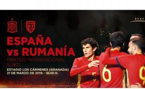 La selección española sub 21 se enfrenta a Rumanía en Los Cármenes. ¿Te lo vas a perder?