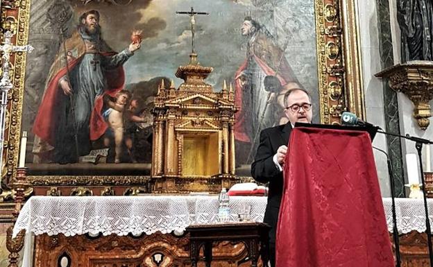 Antonio Alaminos repasa el pasado y futuro de la devoción a Jesús del Rescate