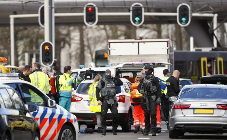 El tiroteo en Utrecht, en imágenes