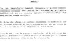 El supuesto maltratador absuelto: «Era un auténtico monigote en un teatro»