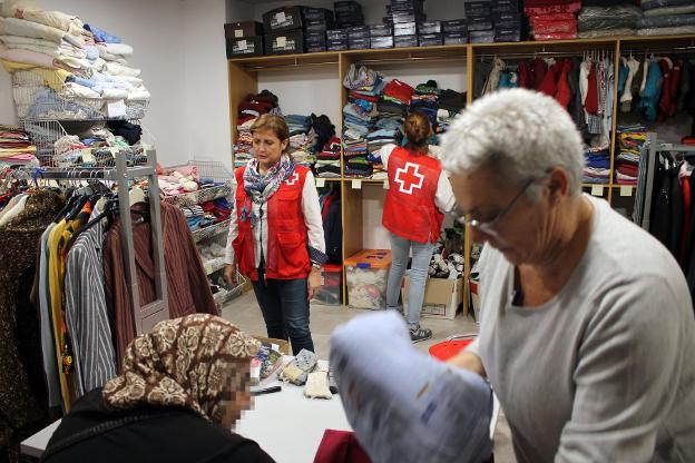 La sede de Cruz Roja en Obispo Orberá no estará en obras hasta el año que viene