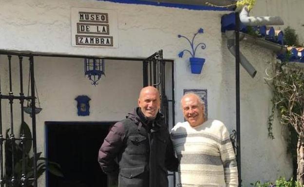 Zidane, en Granada