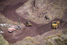 Alquife vuelve a funcionar y enviará hierro para su salida por Carboneras