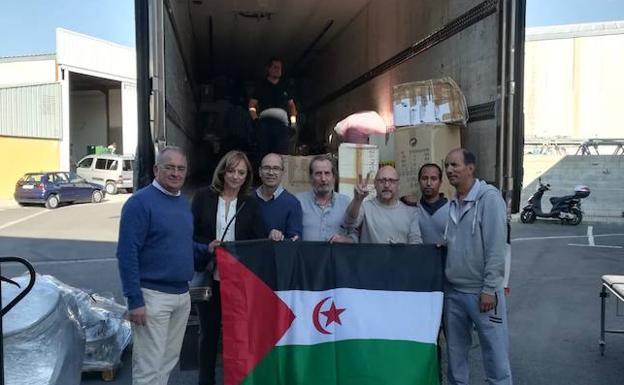 Granada envía 23 toneladas de ayuda humanitaria a los refugiados saharauis