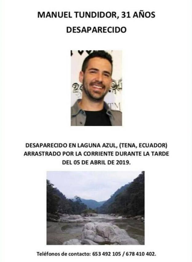 La rectora confirma que ya están en Ecuador los familiares del estudiante desaparecido y un representante de la UGR