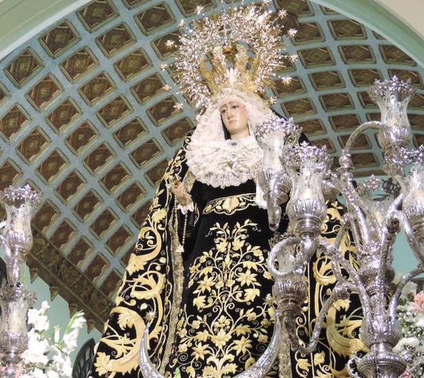 La Virgen del Espino procesiona hoy en Chauchina