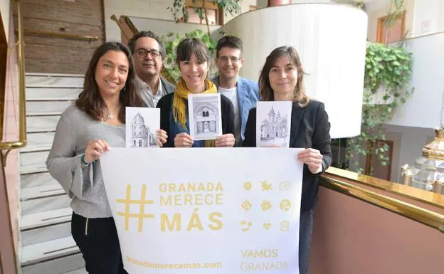 La lucha anticorrupción y propuestas los granadinos por encima de ideologías, ejes de la campaña de Vamos Granada