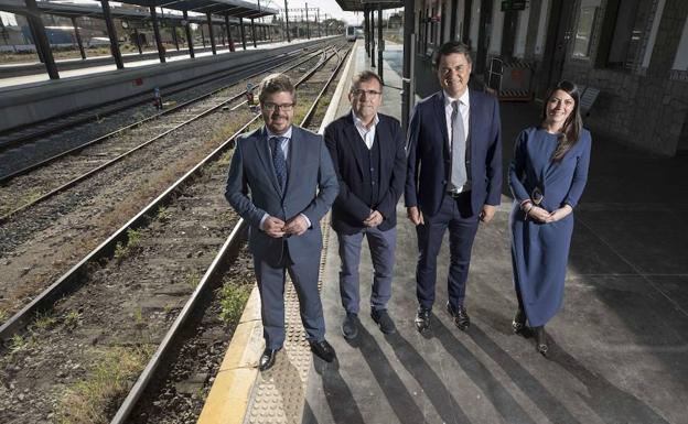 Candidatos de Granada, al tren