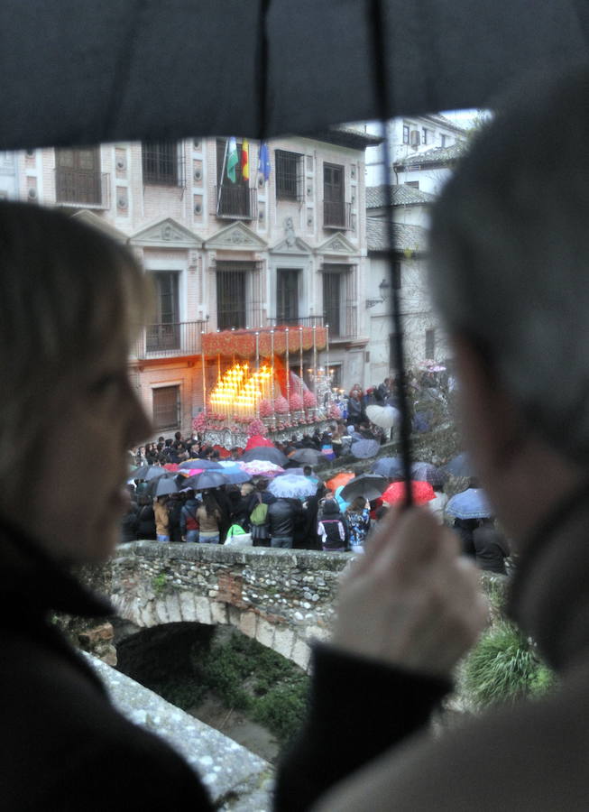 Crecen los pronósticos de lluvia en Granada desde el Miércoles Santo