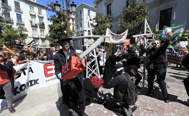 La Alpujarra, en pie de protesta...