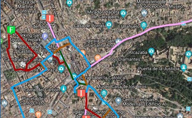 Cortes de tráfico previstos para el Miércoles Santo