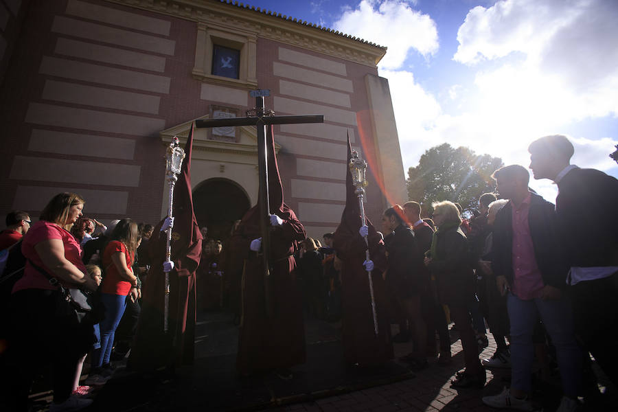 Pasión a los pies del Cerro de la Virgen en la apertura del Jueves Santo motrileño