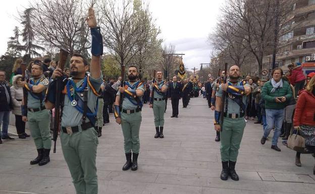 La vuelta de la Legión a Granada, principal novedad del Viernes Santo