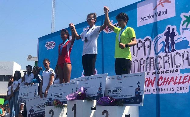 María Pérez acaba tercera en la Challenge de México