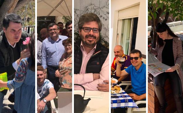 Así pasan la jornada de reflexión los candidatos de Granada