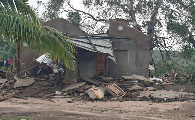 Aumentan a cinco los muertos por los efectos del ciclón en Mozambique y Comoros