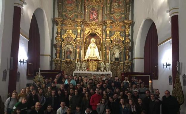 Juventud cofrade en marcha