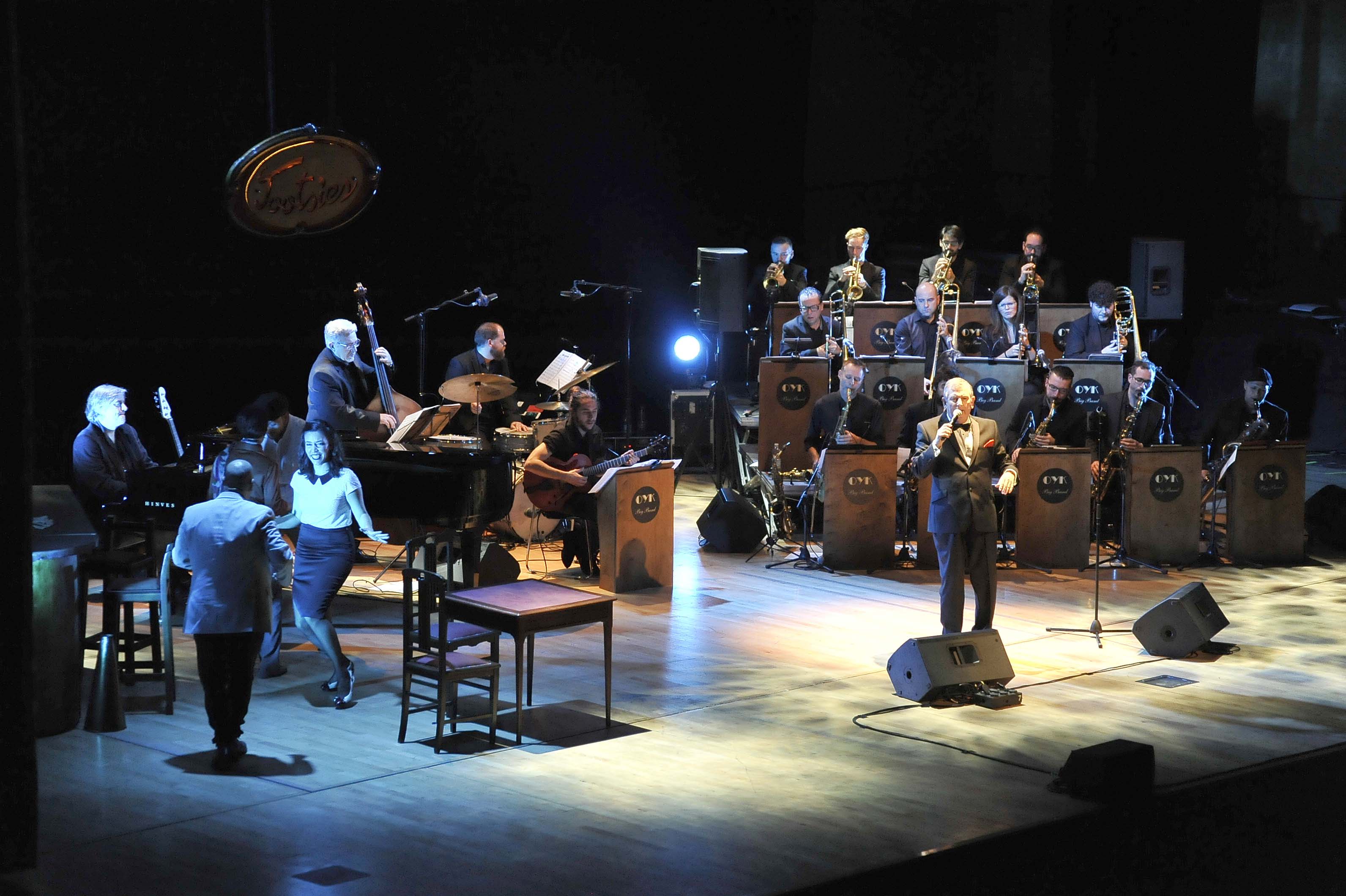 El Sinatra granadino triunfa en el 'Broadway' de Madrid