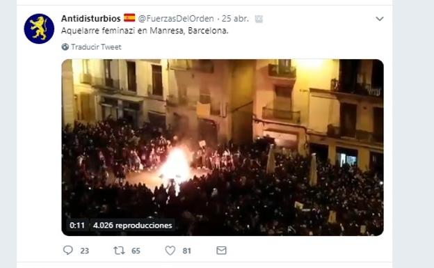 Interior investiga la supuesta vinculación de un policía en Granada con una cuenta radical de Twitter