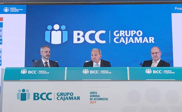 El Grupo Cooperativo Cajamar gana hasta marzo 24,6 millones de euros, un 21,7% menos