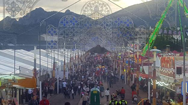 El número de casetas solicitadas para la Feria de San Lucas se estanca