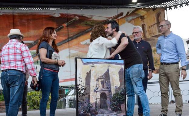 Manuel Castillero gana en Castellar el certamen de pintura rápida más importante del país