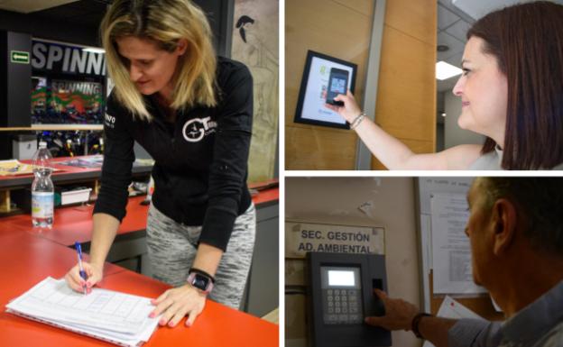 Fichar en Granada: de las plantillas fotocopiadas al registro digital y geoposición del trabajador