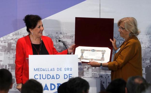 La cantaora Carmen Linares agradece a Madrid que se «emocione con el arte andaluz»