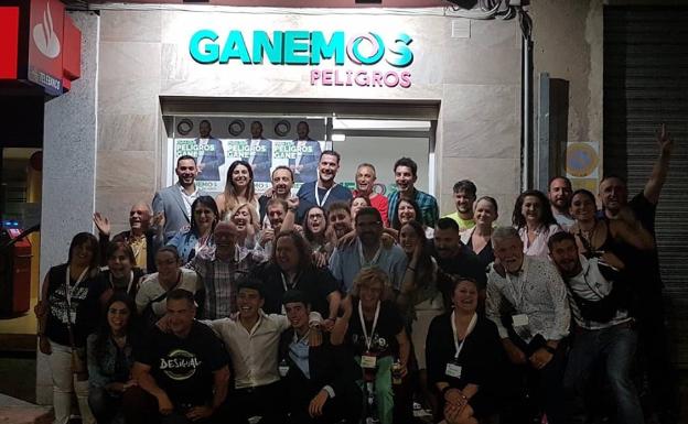 Ganemos Peligros repiten mayoría absoluta