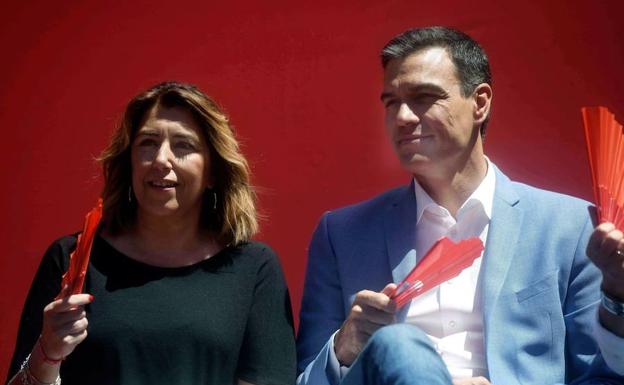 Susana Díaz pide a Sánchez una tregua que incluya las diputaciones