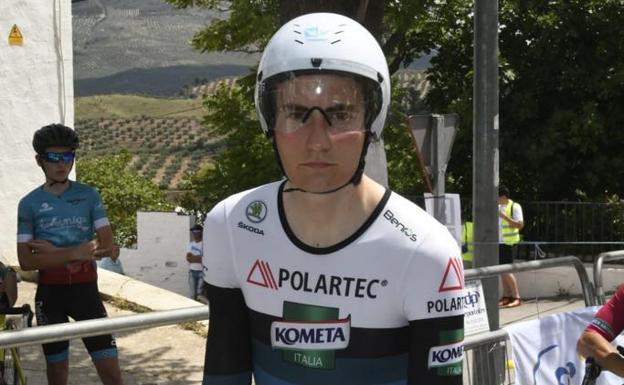 El almuñequero Carlos Rodríguez, campeón de Andalucía junior de ciclismo en ruta