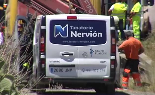 El vídeo del lugar del accidente mortal de José Antonio Reyes minutos después