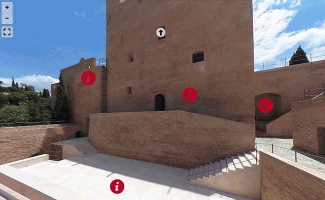 Disfruta en exclusiva del interior de las Torres Bermejas, en una visita 360