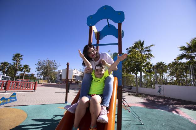 Ricardo, el superhéroe del tobogán