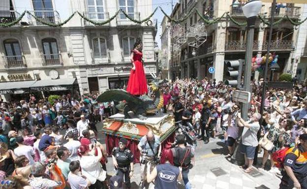 Programación y actividades de la Feria del Corpus de Granada para este miércoles 19 de junio
