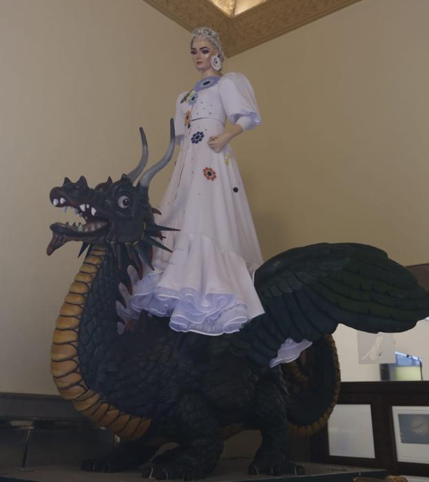 La Tarasca, inspirada en Sierra Nevada, el Corpus y Daenerys Targaryen