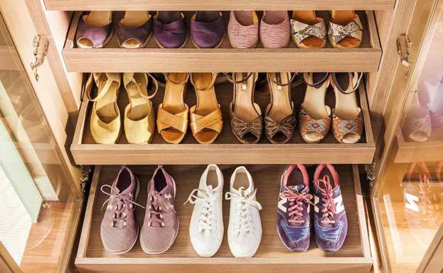 3 ideas de muebles para ordenar tus zapatos