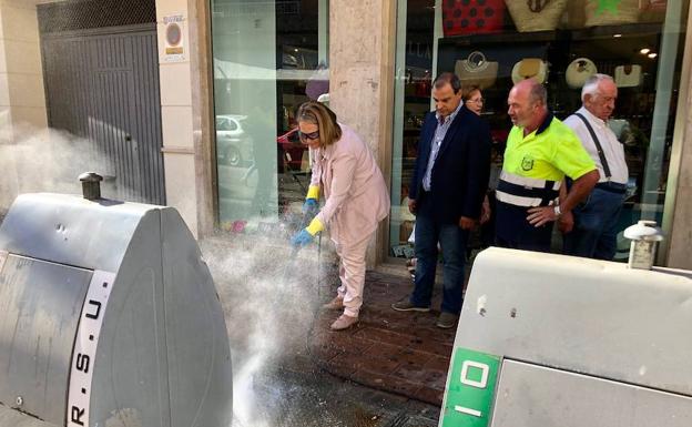 García Chamorro: «Dijimos que íbamos a limpiar Motril y ya hemos empezado»