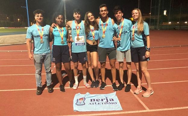 Cinco medallistas granadinos en el Campeonato de España sub-18