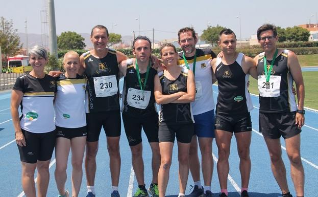 Alta participación en el Campeonato de Andalucía máster de Almería
