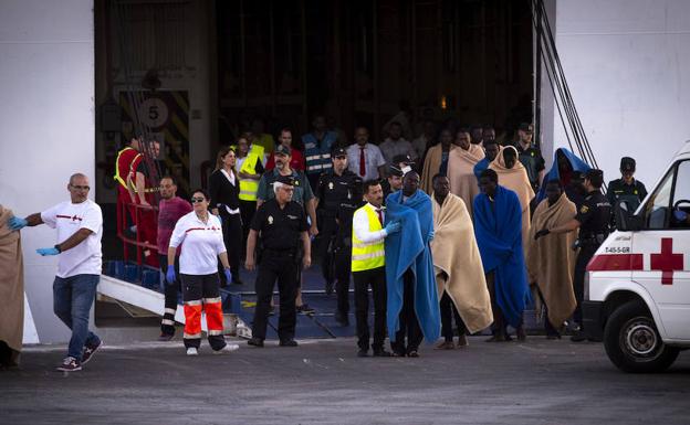 La llegada de migrantes a Motril vuelve a aumentar, con más de 400 en lo que va de mes