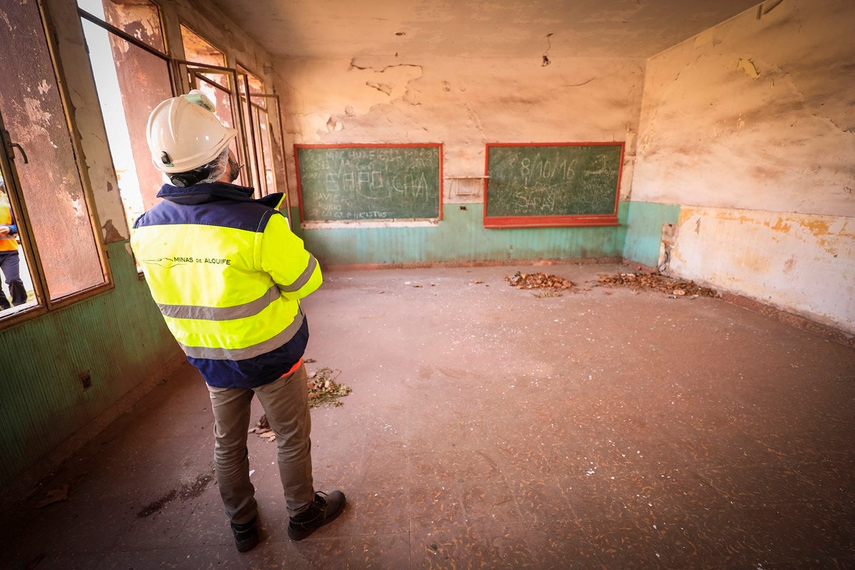 Así se encuentra en la actualidad el poblado minero de Alquife