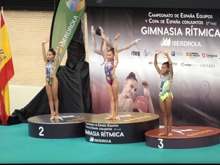Marta Cordobilla se proclama campeona de España en la modalidad de mazas