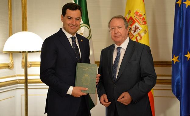 Moreno valora el trabajo del Consejo Consultivo, organismo que PP y Cs pactaron suprimir