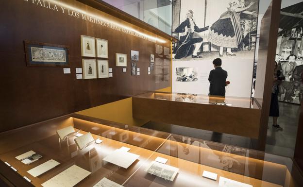 Una exposición en la Alhambra recrea el proceso creativo de 'El sombrero de tres picos'