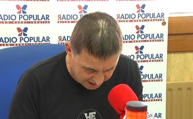 Otegi pide disculpas por decir en que sentía haber generado «más dolor del necesario»