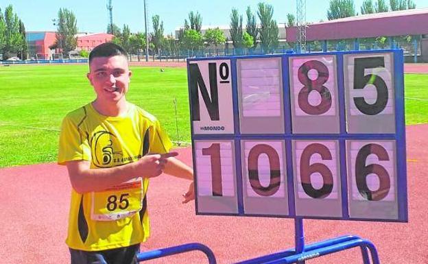 Una joven promesa granadina para las disciplinas de lanzamiento