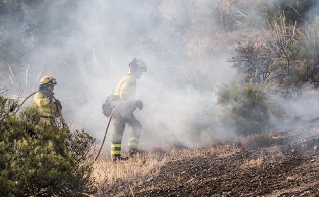 Decretan el ingreso en prisión sin fianza de la presunta autora del incendio del Sacromonte, ya extinguido